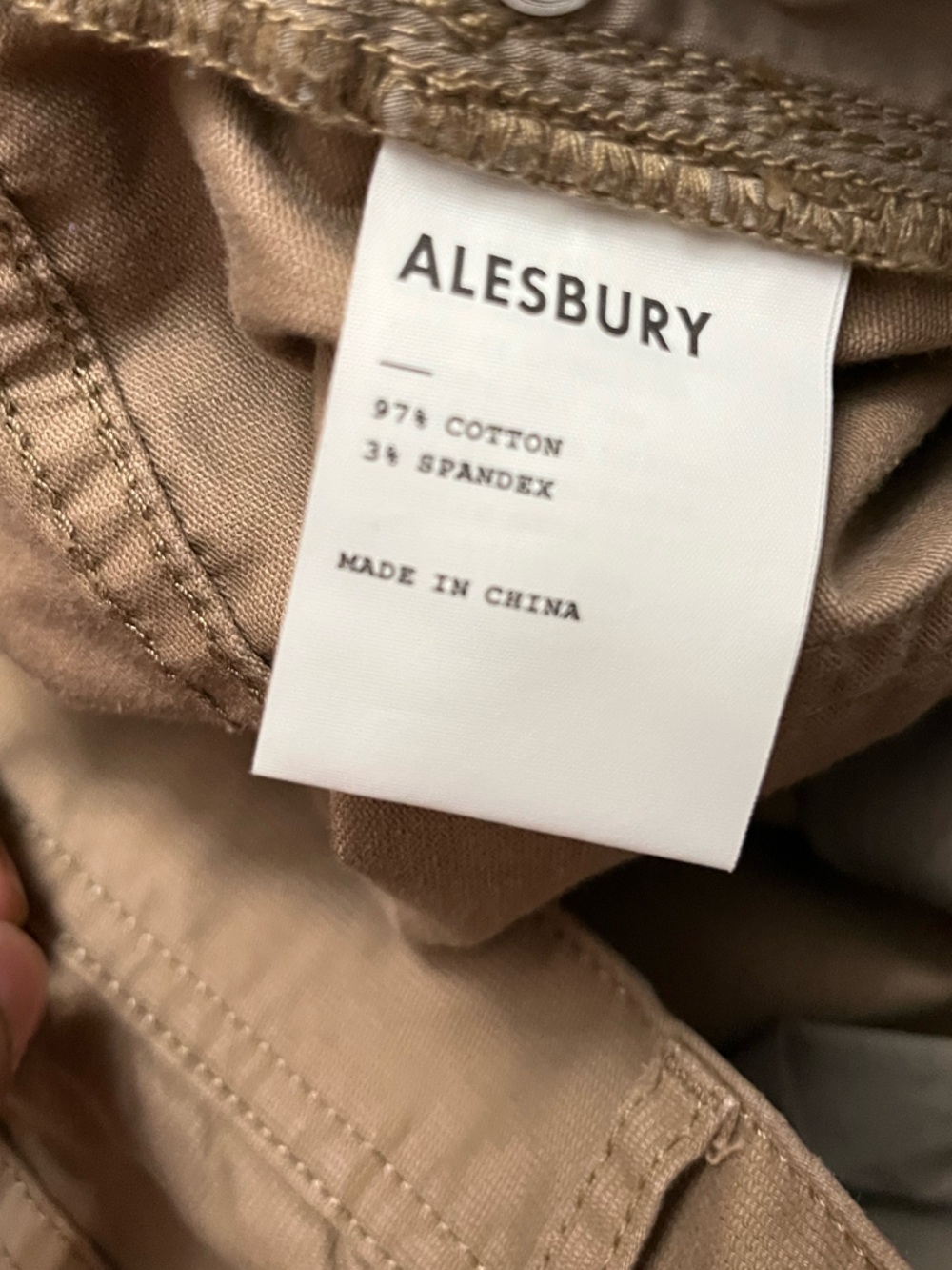 Alesbury Men's Khaki Shorts Size 40 Utility Outdoor Casual Workwear - Picture 5 of 6